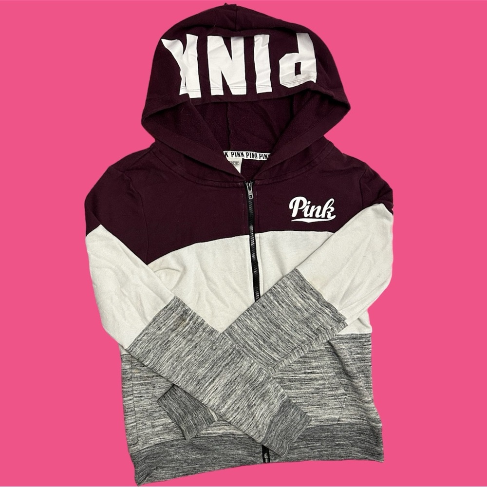 victoria’s secret PINK zip up hoodie